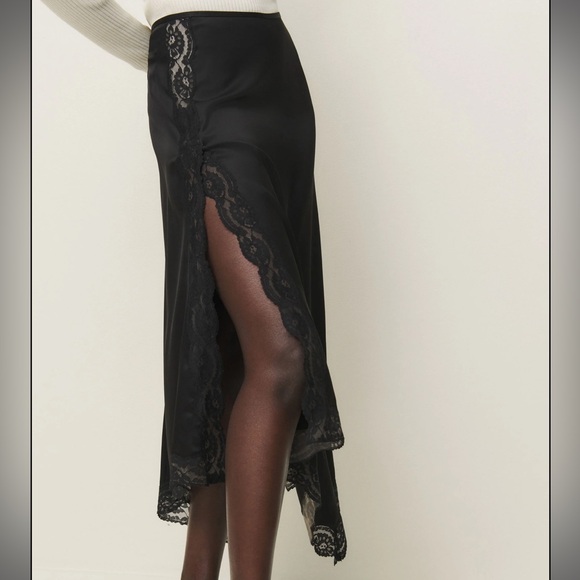 Reformation Dresses & Skirts - Reformation Stacia Satin Skirt size 2 NWT